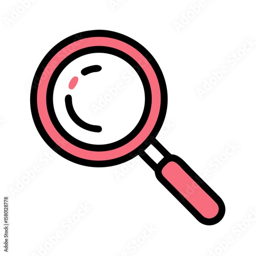 Magnifying Glass Vector Icon