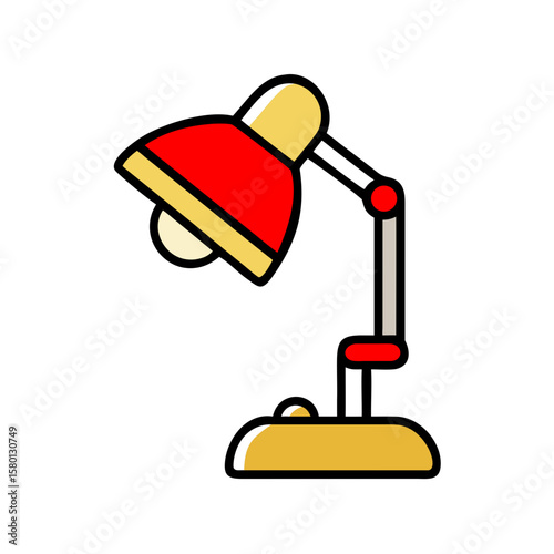 Study Lamp Vector Icon