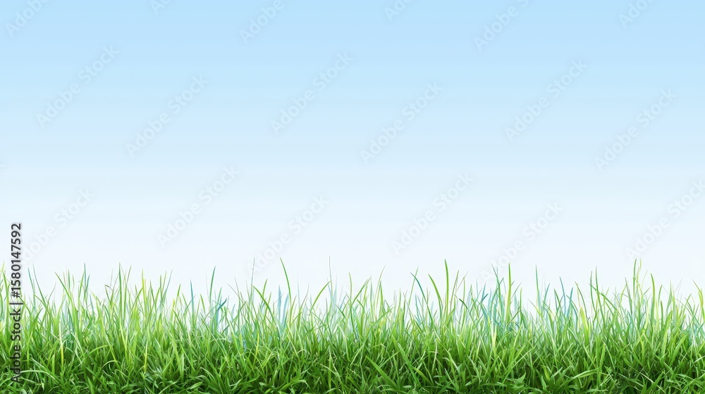 Grass with a soft gradient from green to blue, creating a modern and stylish background Grass with a soft gradient from green to blue, creating a modern and stylish background