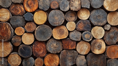 Log house wall texture 