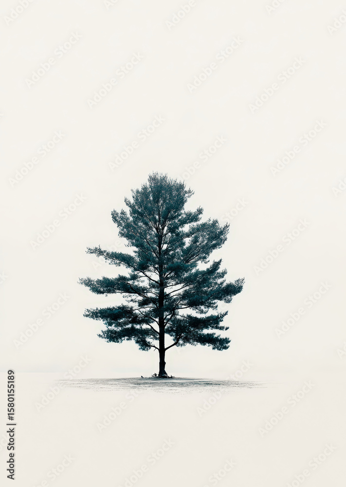 Obraz premium tree in snow