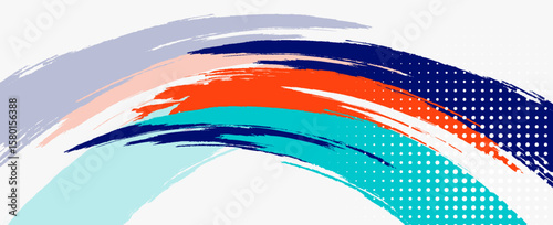 Colorful silhouette style design, grunge. Design concept to celebrate national sports day of badminton and basketball. Sports