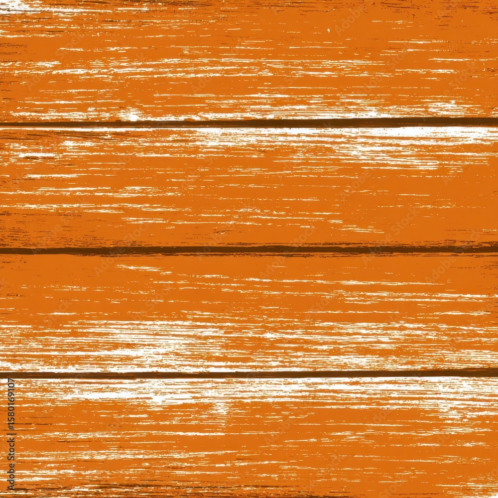 Obraz premium Rustic orange wood planks