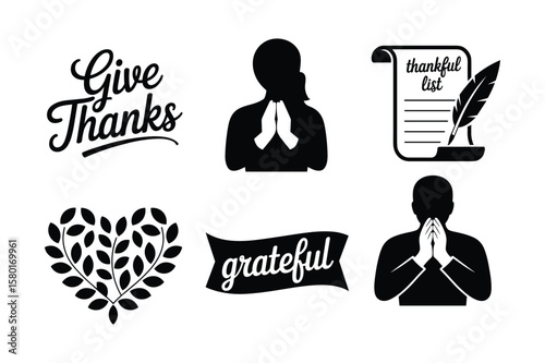 Thankful gratitude grateful giving thanks prayer