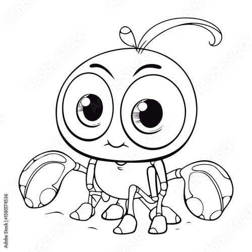 Cute cartoon Lobster illustration