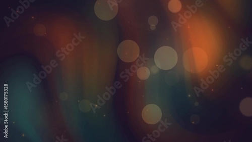 color wave and bokeh