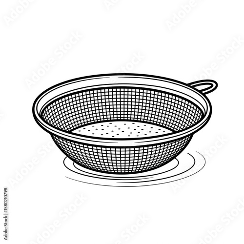 empty bowl isolated on white