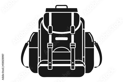 hiking backpack gear trail nature travel adventure