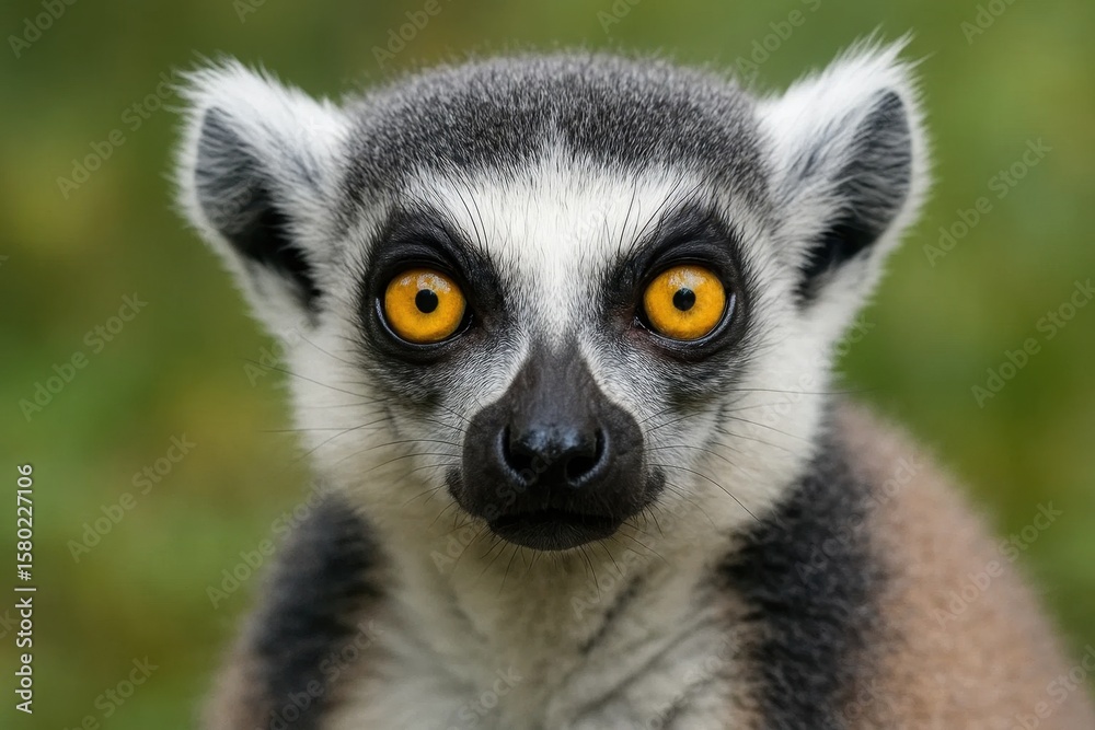 Obraz premium A Lemur's Gaze
