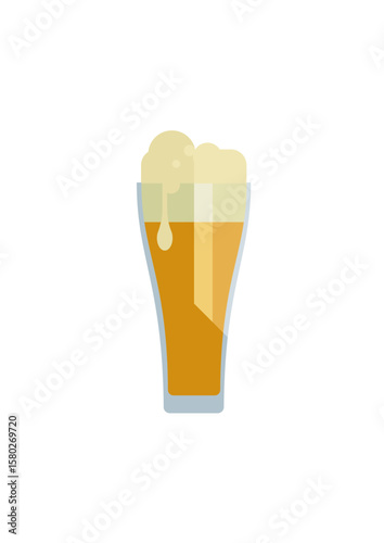 Glass of beer