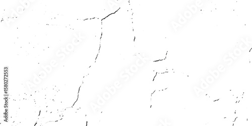 Texture of cracks, scuffs, chips, stains, ink spots for background or design.Abstract monochrome grunge background. 
