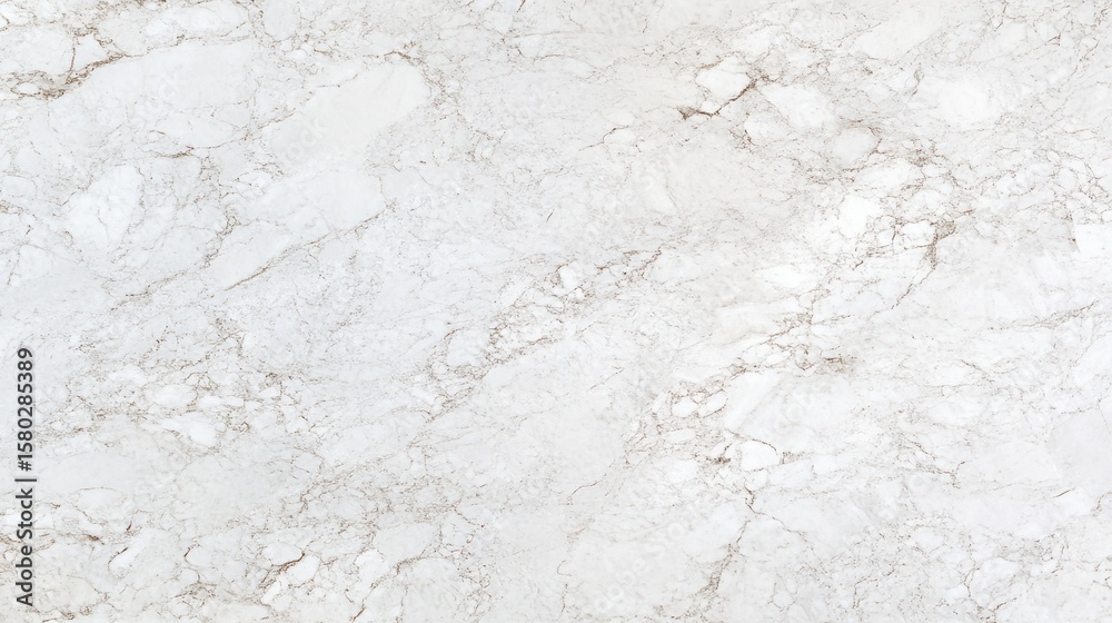 Naklejka premium Close-up view of a white marble surface.