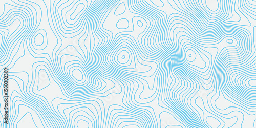 Generate an abstract background with light blue topographic contour lines on a white surface, creating a smooth, flowing pattern that resembles elevation maps or fluid dynamics.