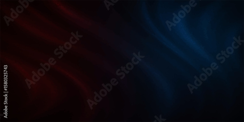 Abstract red wave background with smooth flowing texture and soft silk design