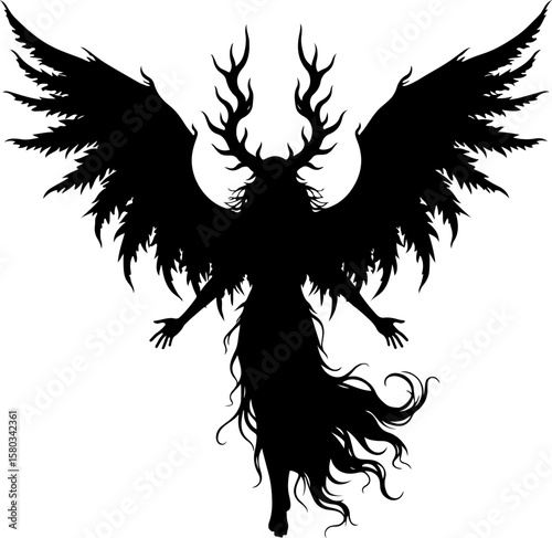 Warriors of  Flame" Tribal Dragon  phoenix, demon, Emblem  tattoo art vector bundle