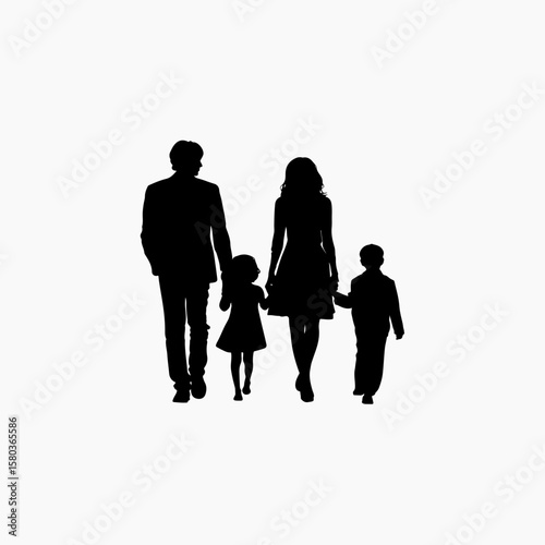 celebration lifestyle family illustration black graphic