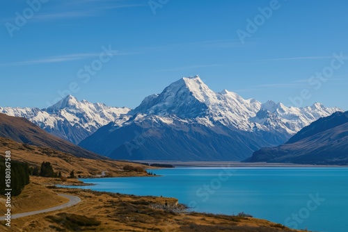South Island's Mount Cook in New Zealand