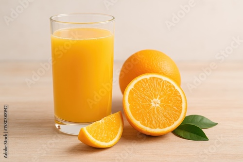 A refreshing beverage made from squeezed orange pulp, rich in vitamin C and essential nutrients