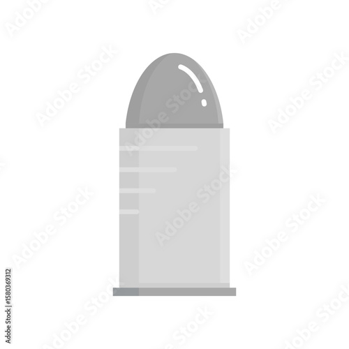 gun bullet icon vector illustration