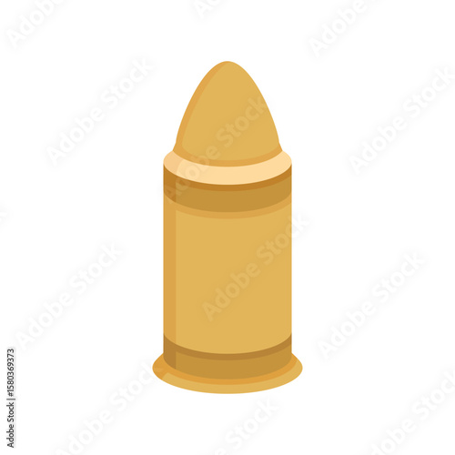 gun bullet icon vector illustration