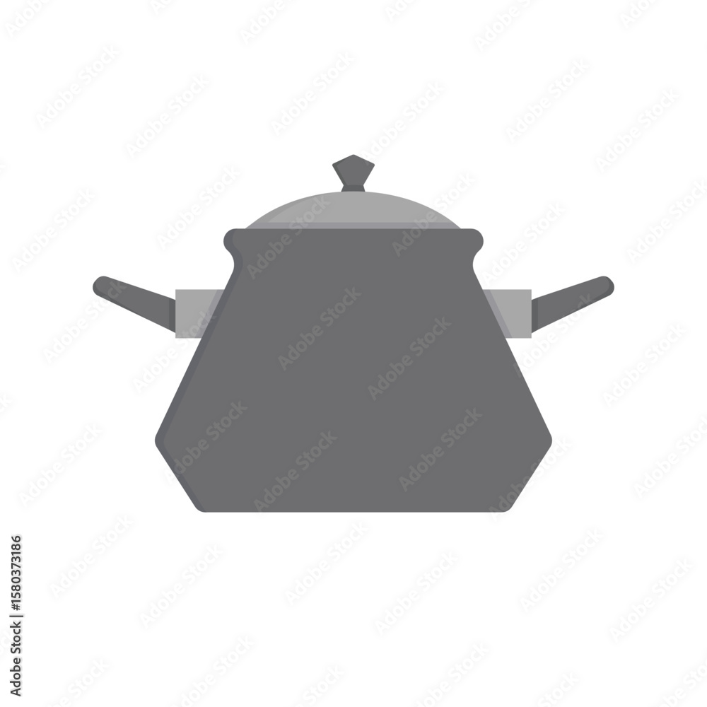 Obraz premium cooking pot icon vector illustration
