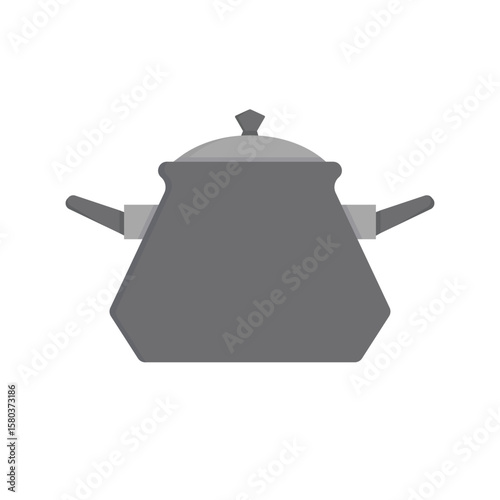 cooking pot icon vector illustration