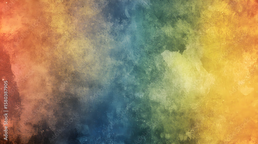 Fototapeta premium Multicolored Abstract Texture Background Red Orange Yellow Green Blue