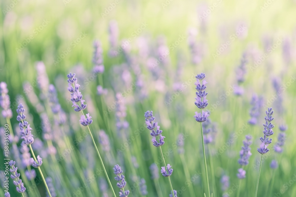 Obraz premium Springtime Lavender Bloom