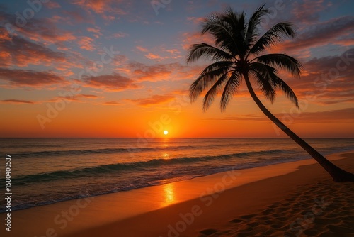 Evening Glow Over the Shoreline