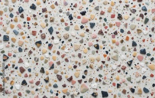 Unique small stone background image, gemstone, tile, gravel, banner texture advertising poster