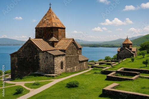Sevanavank: A historic monastery complex by Lake Sevan in the Gegharkunik region photo
