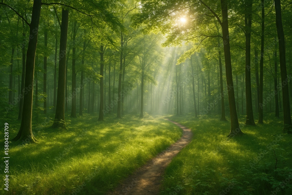 Fototapeta premium Pure Air and Serenity in Nature