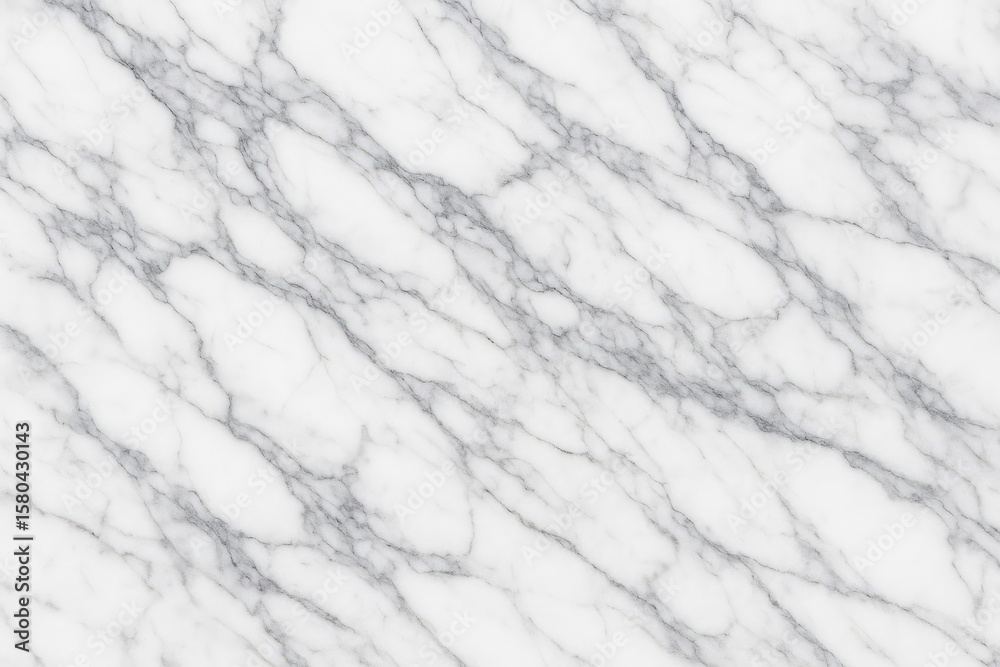 Fototapeta premium Elegant white marble pattern for luxurious wall coverings and skin tiles, featuring Calacatta and Carrara Satuario textures with high-resolution design.