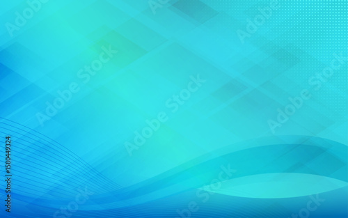 Backdrop Background Banner Corporate Technology Conference Seminar, Abstract Teal and Blue Background with Geometric Shapes and Waves, Abstract geometric shapes with a blue gradient, Abstract blue 