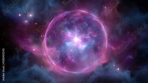 Fototapeta Naklejka Na Ścianę i Meble -  Abstract background with purple space