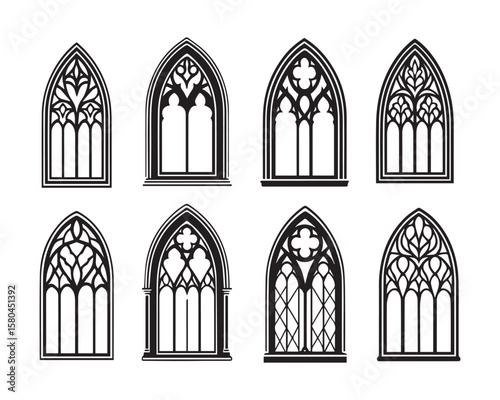 Gothic Window Svg
