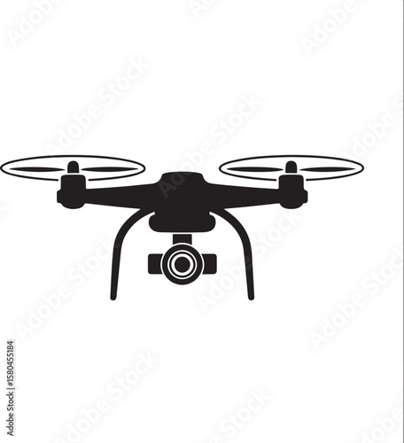 Flying Drone Silhouette Vector

Modern Quadcopter Design Illustration

Aerial Drone in Flight Clipart

Tech Drone Silhouette Icon Art

Remote-Control Drone Vector Graphic
