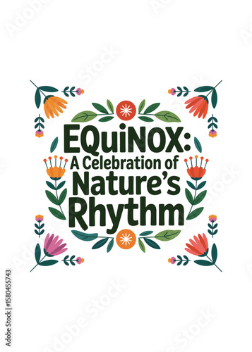 Autumnal Equinox Quote Typography T-Shirt Design