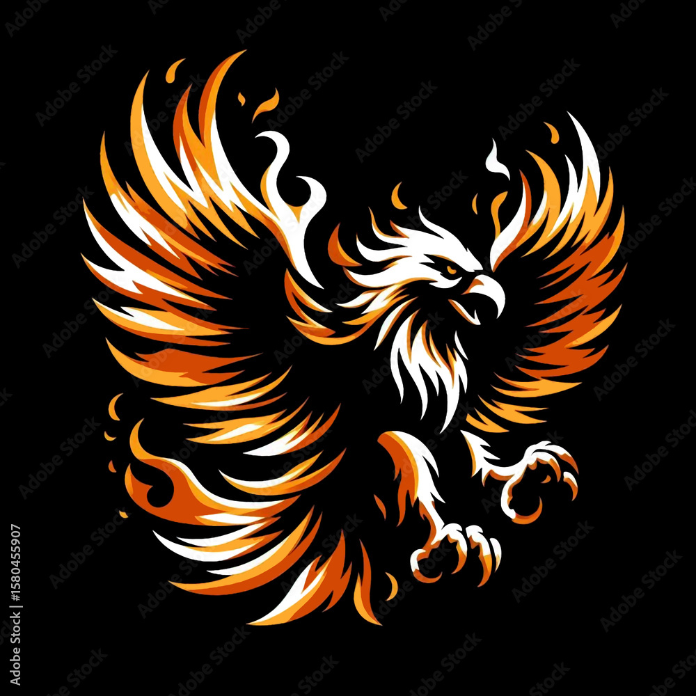 Obraz premium eagle with wings