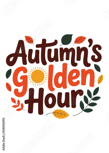 Minimalist Autumnal Equinox Quote Typography T-Shirt Design
