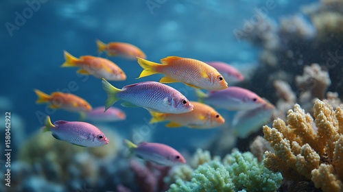 Tropical fish in aquarium