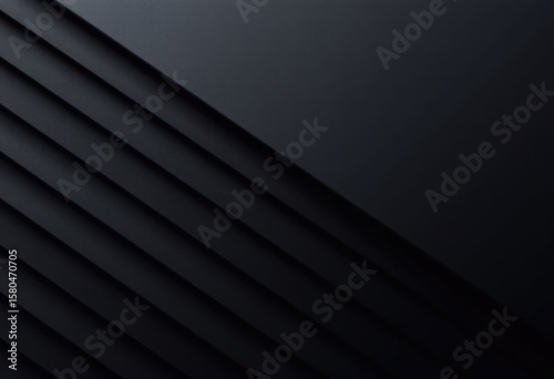 Black diagonal layered background