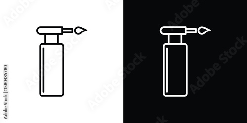 Foto Blowtorch icon with Editable stroke. Pixel perfect.