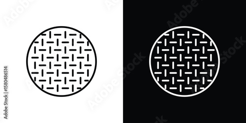 Tableau sur toile Anti skid feet icon with Editable stroke. Pixel perfect.