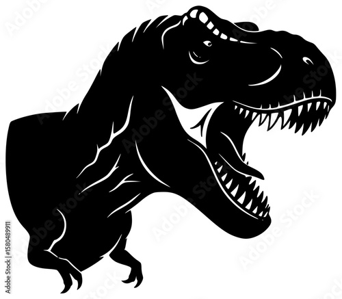 skull illustration fossil silhouette ancient logo dinosaur icon paleontology outline jurassic dino skeleton ancient dino trex egg prehistoric science shape for vector graphic background