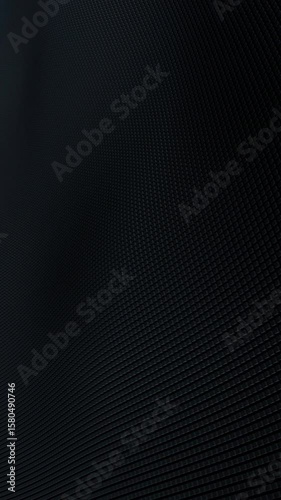 Carbon Fiber Background, Black Textured Seamless Loop Animation