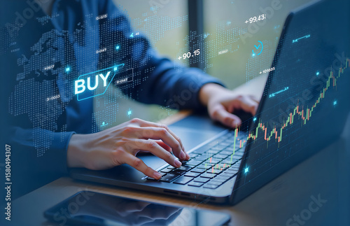 Fintech Investment Trading Scene