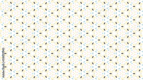 Seamless pattern design great for fabric and wall decor.