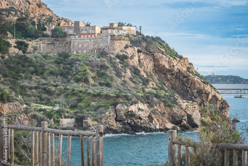Cityscape of Cartagena, Spain