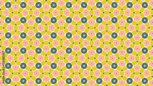  Seamless pattern Vector illustration great for textile.
